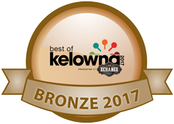 2017 Best of Kelowna Bronze Badge for Entrepreneur Under 30