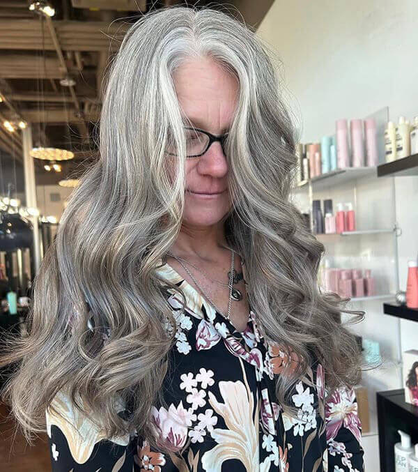 Blending the gray Blending the gray